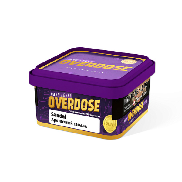 Табак OVERDOSE SANDAL 200 гр в Нарьян-Маре