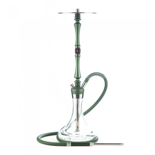Кальян Hoob Mars Pro British Racing Green X Stainless Steel Prima Pro Дымчатый X Gold в Нарьян-Маре