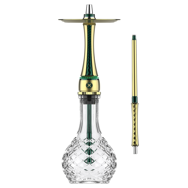 Кальян MAXX Hookah Royal Emerald Gold в Нарьян-Маре
