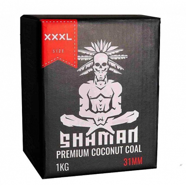Кокосовый уголь Shaman 31мм в Нарьян-Маре