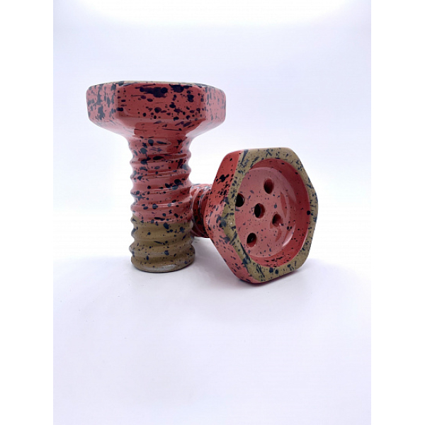 Чаша Thor Evil Screw Bowl Clay Красно Розовый в Нарьян-Маре