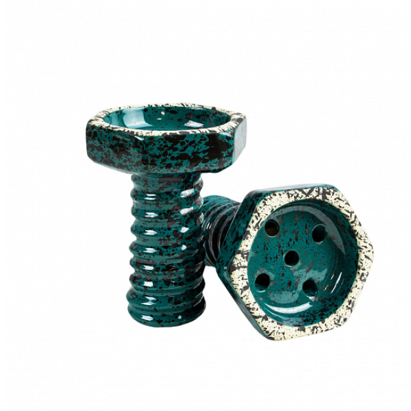 Чаша Thor Evil Screw Bowl Glaze Бирюза Сплошной в Нарьян-Маре