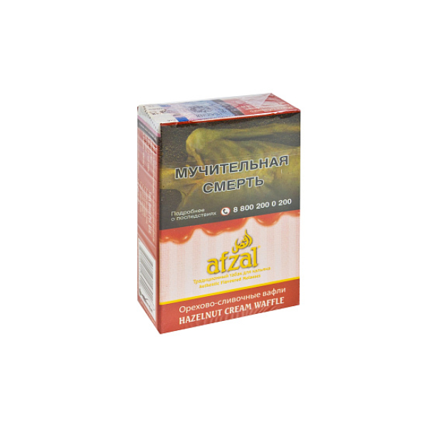 Табак AFZAL HAZELNUT CREAM WAFFLE 40 гр в Нарьян-Маре