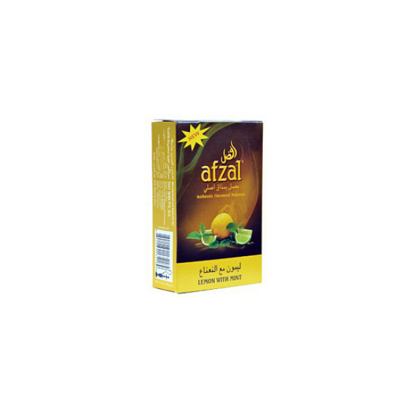 Табак AFZAL LEMON WITH MINT 40 гр в Нарьян-Маре
