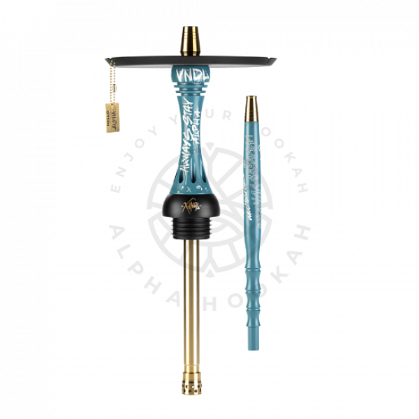 Кальян Alpha Hookah X VNDL Azure Синий (42 см) в Нарьян-Маре