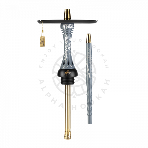 Кальян Alpha Hookah X VNDL Nardo Grey Серый (42 см) в Нарьян-Маре