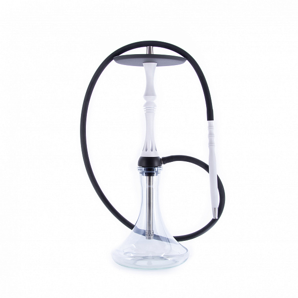 Кальян Alpha Hookah Kappa Snow White (Белый, 56 см) в Нарьян-Маре