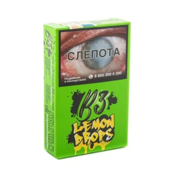 Табак B3 Lemon Drops (Лемонные леденцы) 50 гр в Нарьян-Маре