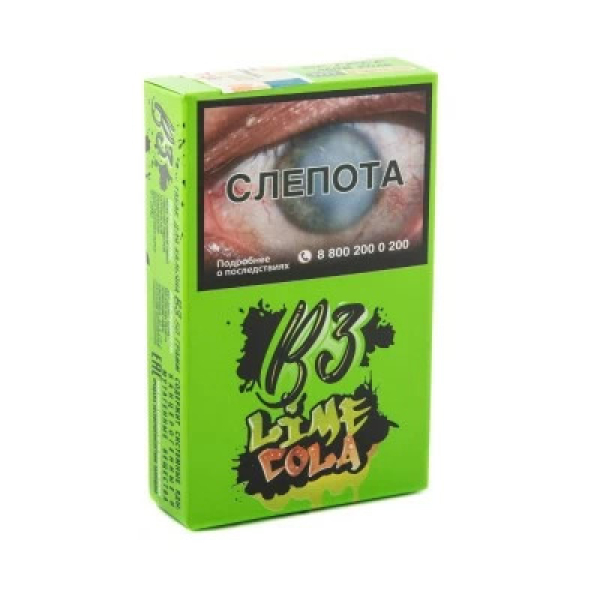 Табак B3 Lime Cola (Лайм Кола) 50 гр в Нарьян-Маре
