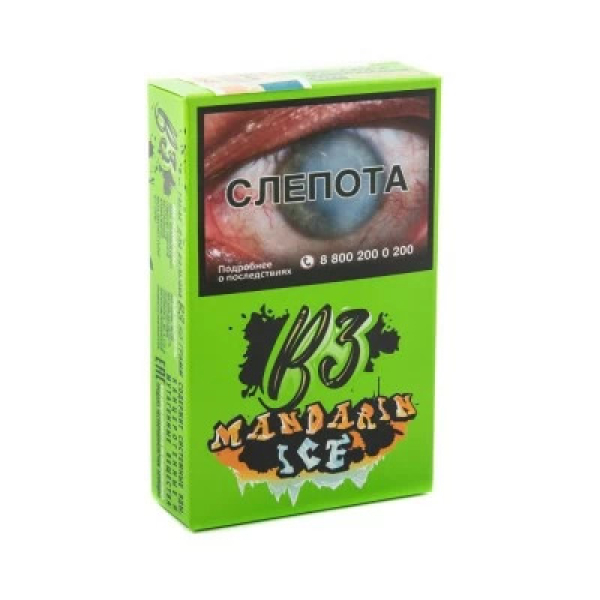 Табак B3 Mandarin Ice (Ледяной Мандарин) 50 гр в Нарьян-Маре