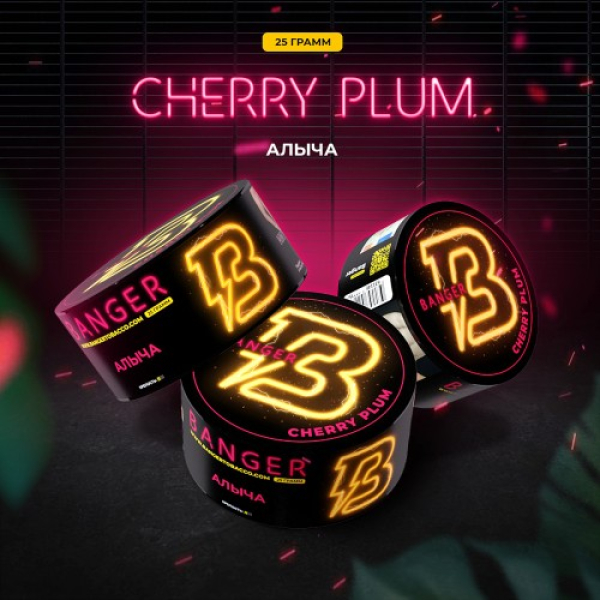 Табак Banger Cherry Plum (Алыча) 25 гр в Нарьян-Маре