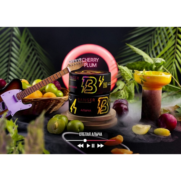 Табак Banger Cherry plum 100 грамм в Нарьян-Маре
