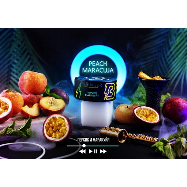 Табак Banger Peach Maracuja 100 грамм в Нарьян-Маре