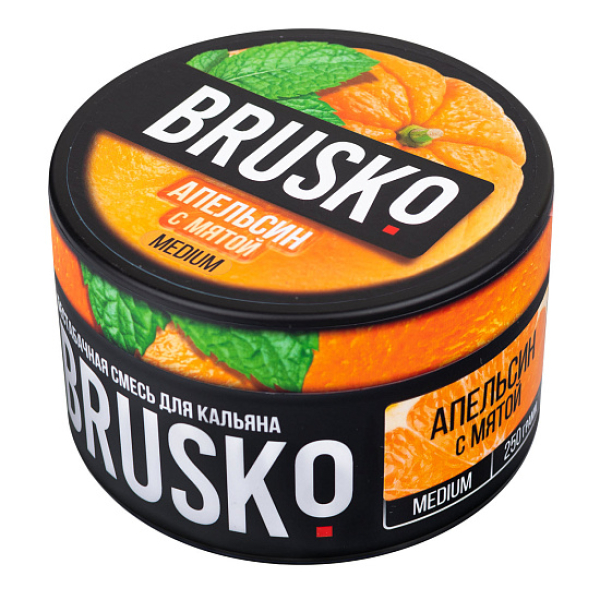 Смесь BRUSKO АПЕЛЬСИН С МЯТОЙ (MEDIUM) 250 гр в Нарьян-Маре