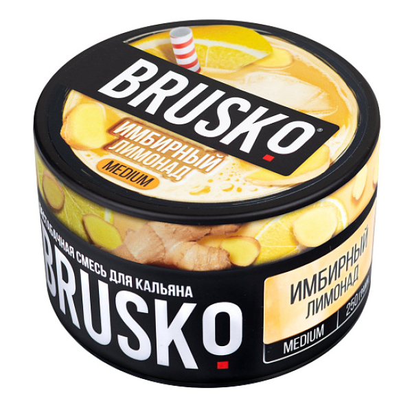 Смесь BRUSKO ИМБИРНЫЙ ЛИМОНАД (MEDIUM) 250 гр в Нарьян-Маре