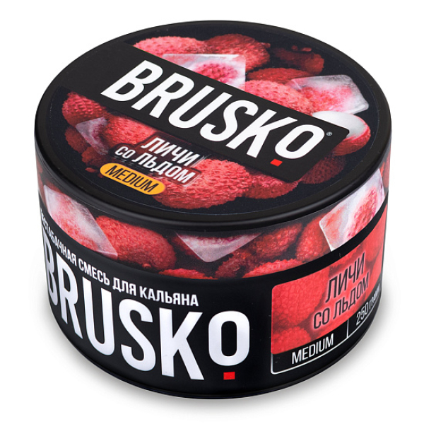 Смесь BRUSKO ЛИЧИ СО ЛЬДОМ (MEDIUM) 250 гр в Нарьян-Маре