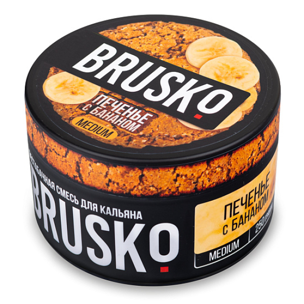 Смесь BRUSKO ПЕЧЕНЬЕ С БАНАНОМ (MEDIUM) 250 гр в Нарьян-Маре