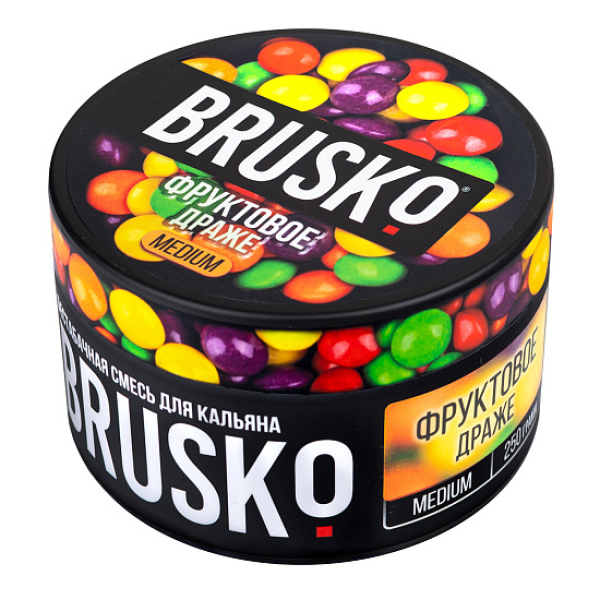 Смесь BRUSKO ФРУКТОВОЕ ДРАЖЕ (MEDIUM) 250 гр в Нарьян-Маре