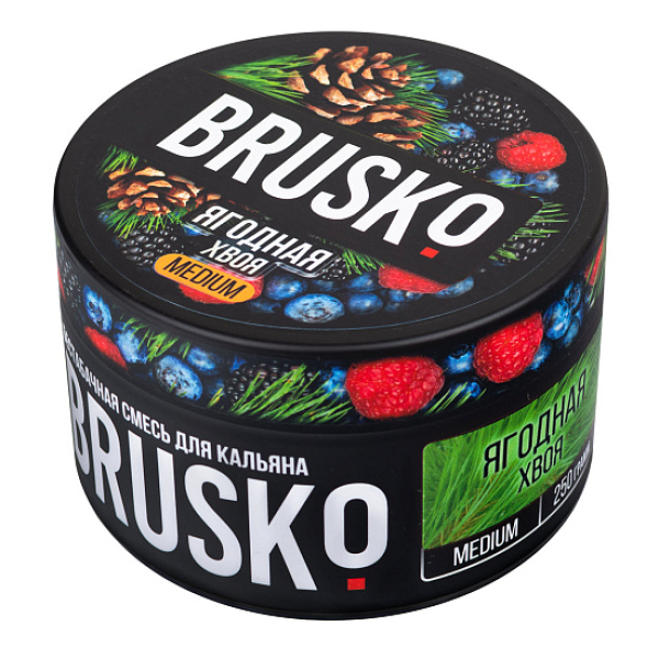 Смесь BRUSKO ЯГОДНАЯ ХВОЯ (MEDIUM) 250 гр в Нарьян-Маре