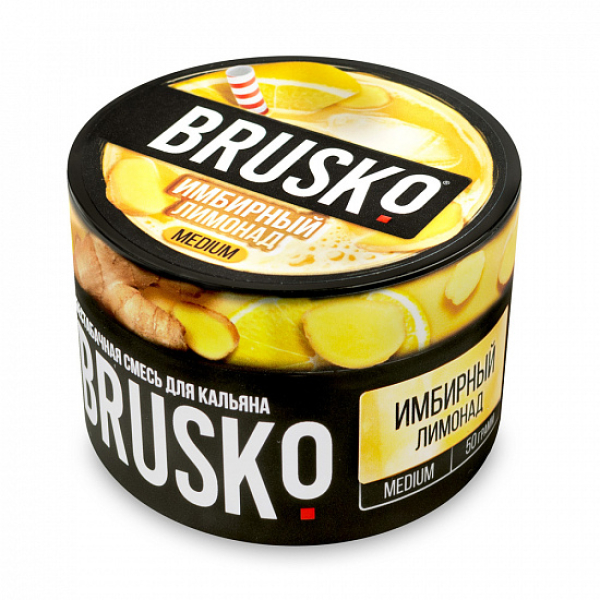Смесь Brusko Medium Имбирный лимонад 50 грамм в Нарьян-Маре