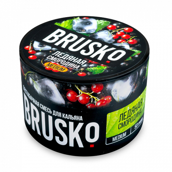 Смесь Brusko Medium Ледяная смородина 50 грамм в Нарьян-Маре