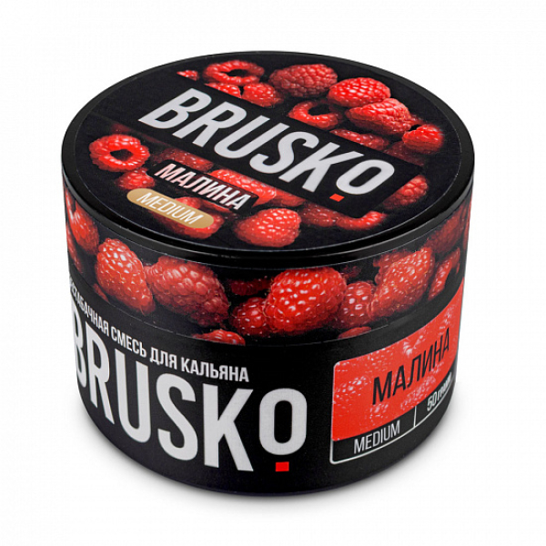 Смесь Brusko Medium Малина 50 грамм в Нарьян-Маре