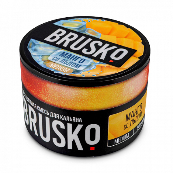 Смесь Brusko Medium Манго лед 50 грамм в Нарьян-Маре