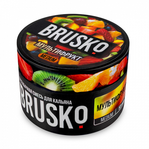 Смесь Brusko Medium Мультифрукт 50 грамм в Нарьян-Маре