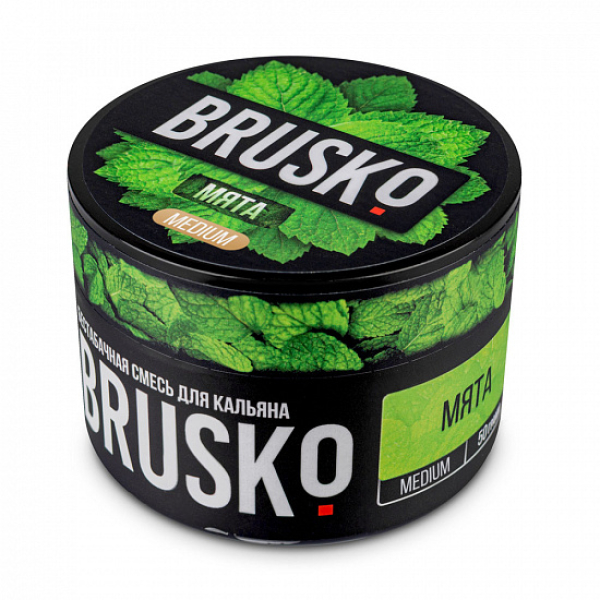 Смесь Brusko Medium Мята 50 грамм в Нарьян-Маре