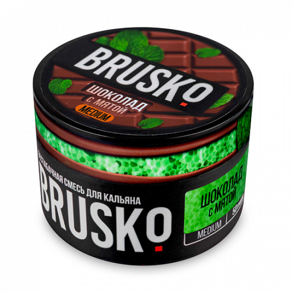 Смесь Brusko Medium Шоколад с мятой 50 грамм в Нарьян-Маре