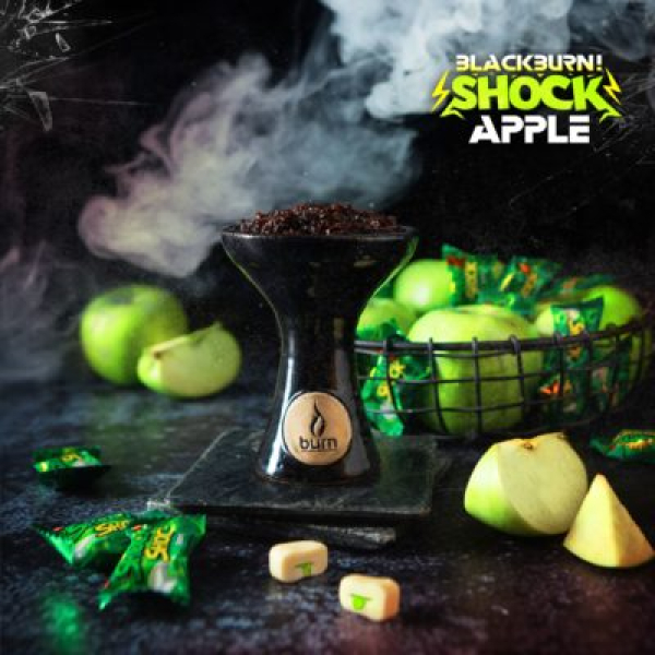 Табак Blackburn Apple Shock 100 грамм в Нарьян-Маре