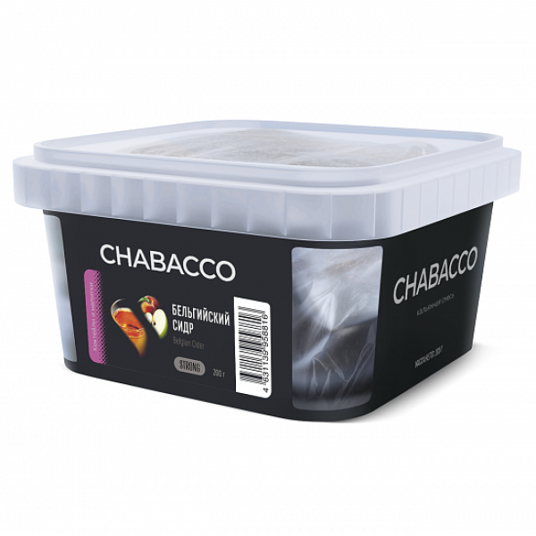 Смесь Chabacco Strong Belgian Cider (Бельгийский Сидр) 200 гр в Нарьян-Маре