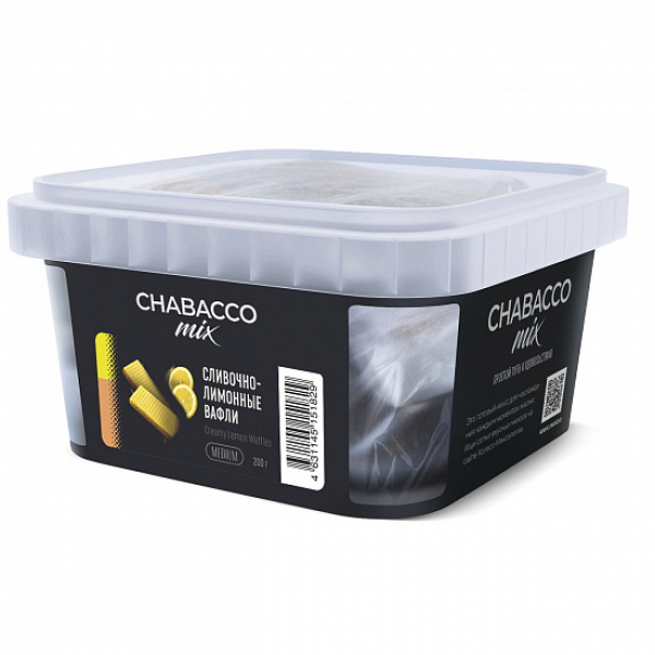 Смесь Chabacco mix Creamy Lemon Waffles (Сливочно-лимонные вафли) 200 гр в Нарьян-Маре