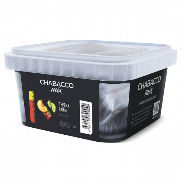 Смесь Chabacco mix Peach Lime (Персик Лайм) 200 гр в Нарьян-Маре