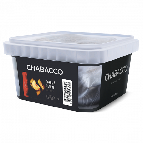 Смесь Chabacco Medium Juicy Peach (Сочный Персик) 200 гр в Нарьян-Маре