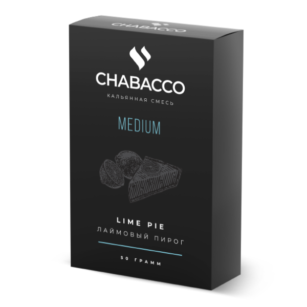 Смесь Chabacco Medium LIME PIE (ЛАЙМОВЫЙ ПИРОГ) 50 гр в Нарьян-Маре