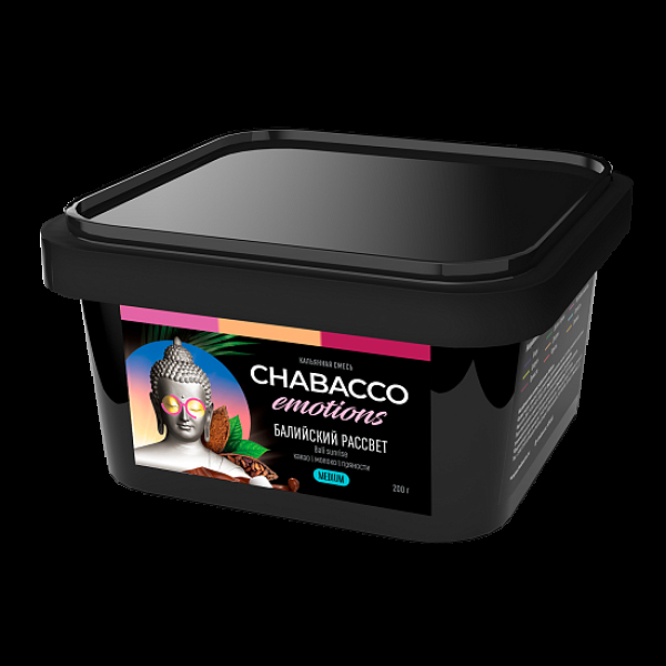 Смесь Chabacco Medium Emotions Bali sunrise (Балийский рассвет) 200 гр в Нарьян-Маре