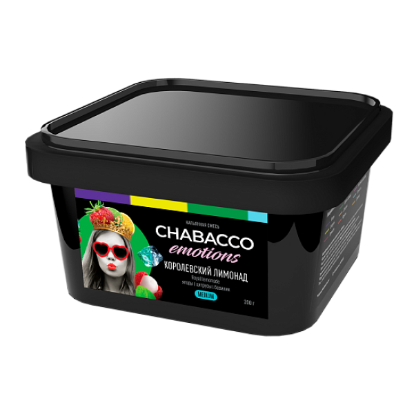 Смесь Chabacco Medium Emotions Royal lemonade (Королевский лимонад) 200 гр в Нарьян-Маре