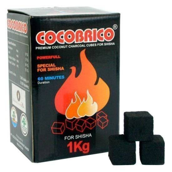 Уголь для кальяна CocoBrico 1 кг в Нарьян-Маре
