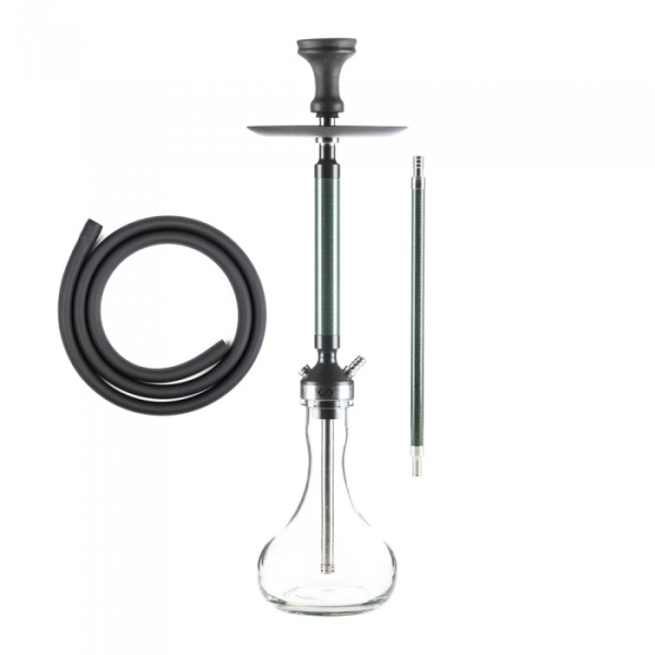 Кальян Conceptic Design Carbon Green Pro (65 см) в Нарьян-Маре