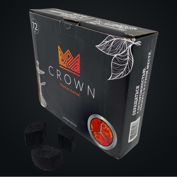 Уголь Crown KALOUD edition для кальяна (72 шт.) в Нарьян-Маре
