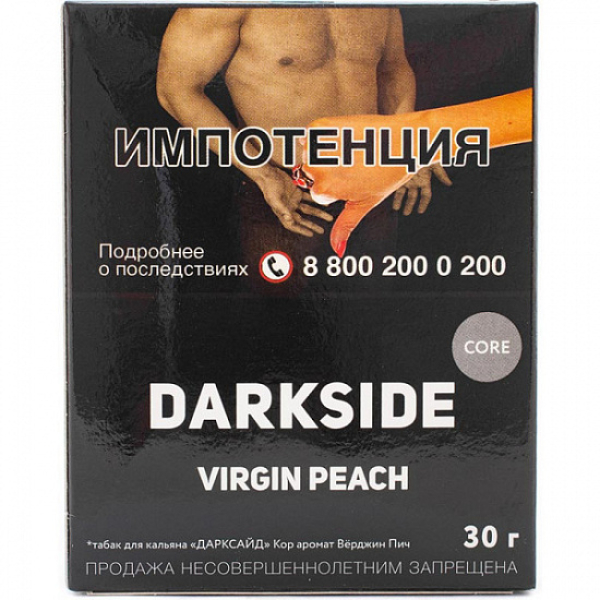Табак Darkside Core Virgin Peach 30 грамм в Нарьян-Маре