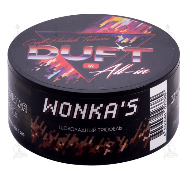Табак Duft All-In Wonkas 25 грамм в Нарьян-Маре