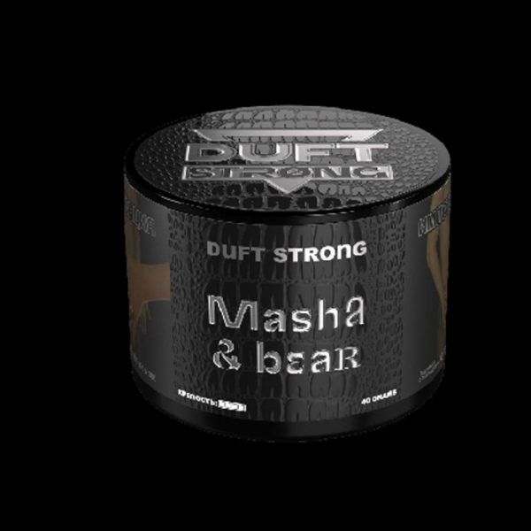 Табак Duft Strong Masha&Bear (Земляника) 40 гр в Нарьян-Маре