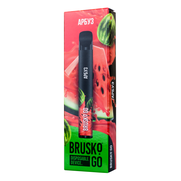 Одноразовая электронная сигарета Brusko Go Арбуз 800 затяжек в Нарьян-Маре