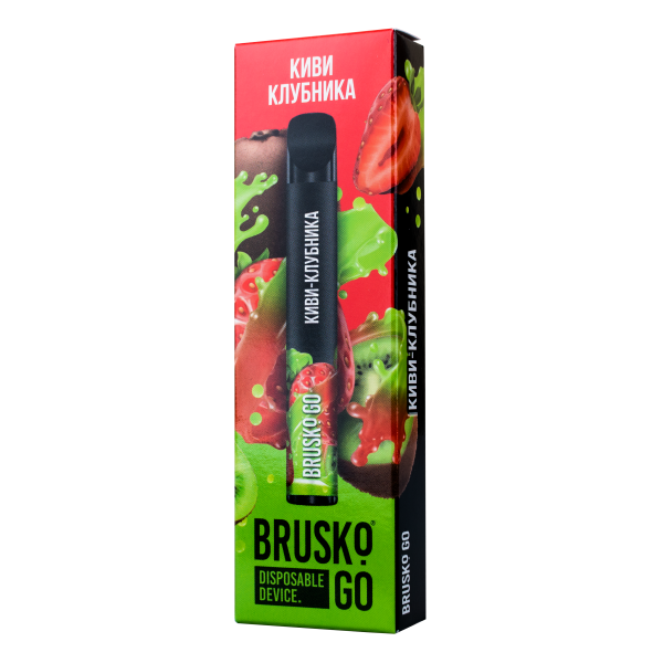 Одноразовая электронная сигарета Brusko Go Киви Клубника 800 затяжек в Нарьян-Маре