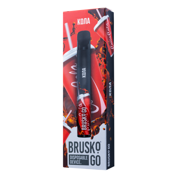 Одноразовая электронная сигарета Brusko Go Кола 800 затяжек в Нарьян-Маре