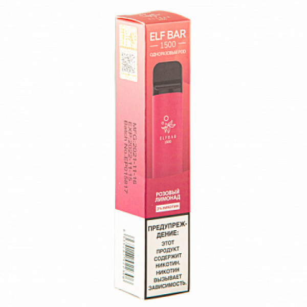 ELFBAR PINK LEMONADE, 1500 тяг в Нарьян-Маре