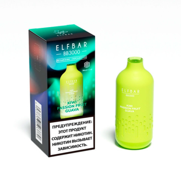 Elfbar BB3000 Киви маракуйя гуава, 3000 тяг в Нарьян-Маре