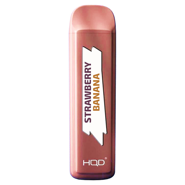 HQD MEGA Stawberry Banana (Клубника банан), 1800 тяг в Нарьян-Маре